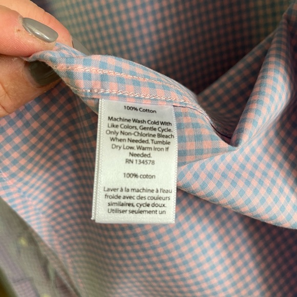 EUC Vineyard Vines Whale Shirt (boys size XL /size 18) - Picture 4 of 6